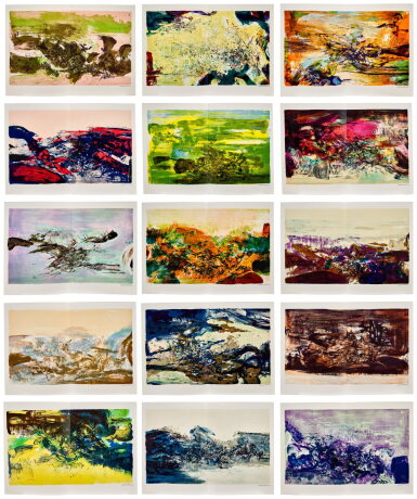 View full screen - View 1 of Lot 2071. Zao Wou-Ki 趙無極 | À la gloire de l'image et art poétique 詩畫之禮讚.