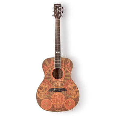 View full screen - View 1 of Lot 209. Bob Weir | Alvarez, 2015, AF65GD/M model acoustic guitar.