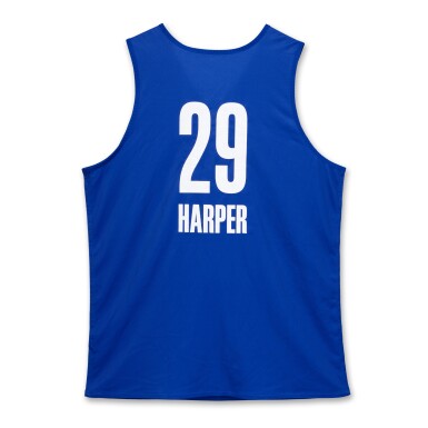 View full screen - View 1 of Lot 24. Dylan Harper 2025 NBA Draft Combine Worn Jersey .