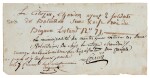 Jean Baptiste Carrier | Document signed, with a group of other French Revolutionary documents, 1790s