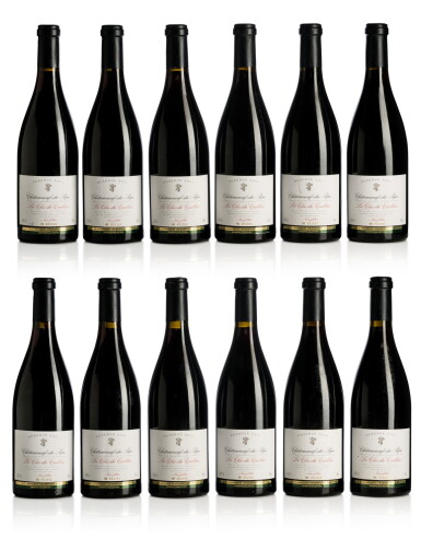 View full screen - View 1 of Lot 129. Châteauneuf du Pape, Le Clos du Caillou, Réserve 2001 Domaine du Caillou (12 BT).
