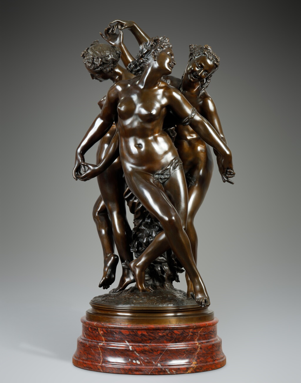 Voir en plein écran - Voir 1 du lot 371. Les Trois Grâces (The Three Graces).