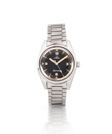 View full screen - View 1 of Lot 23. Railmaster, Ref. 135004 Montre bracelet en acier | Stainless steel wristwatch with bracelet Vers 1963 | Circa 1963.