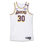 Jordan Goodwin Los Angeles Lakers 2025 NBA Playoffs Western Conference Round 1 Game Issued Association Edition Jersey | Game 1 | Probable Wear