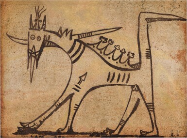 View full screen - View 1 of Lot 94. Sin título (Animal) .