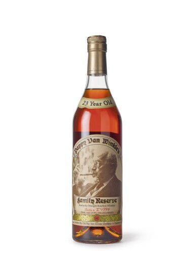 View full screen - View 1 of Lot 2010. Old Rip Van Winkle, Kentucky Bourbon, Pappy Van Winkle's Family Reserve 23 Year Old.
