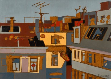 View full screen - View 1 of Lot 50. View From the Studio (Výhled z ateliéru).