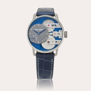 View full screen - View 1 of Lot 650. Reference ST19-GEF Gravity Equal Force Oster Edition | A limited edition stainless steel semi-skeletonized automatic wristwatch, Made in Collaboration with Oster Jeweler, Circa 2020.