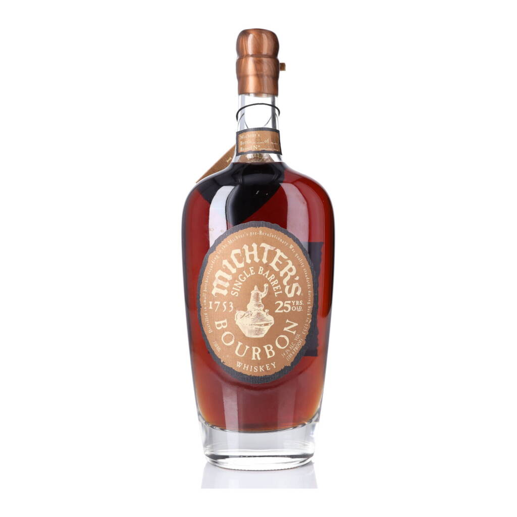 View full screen - View 1 of Lot 228. Michter's Single Barrel Bourbon 25 Year Old 108.6 Proof NV (1 BT 75cl).