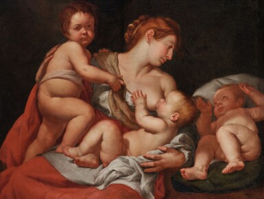 View full screen - View 1 of Lot 471. Allegory of Charity.