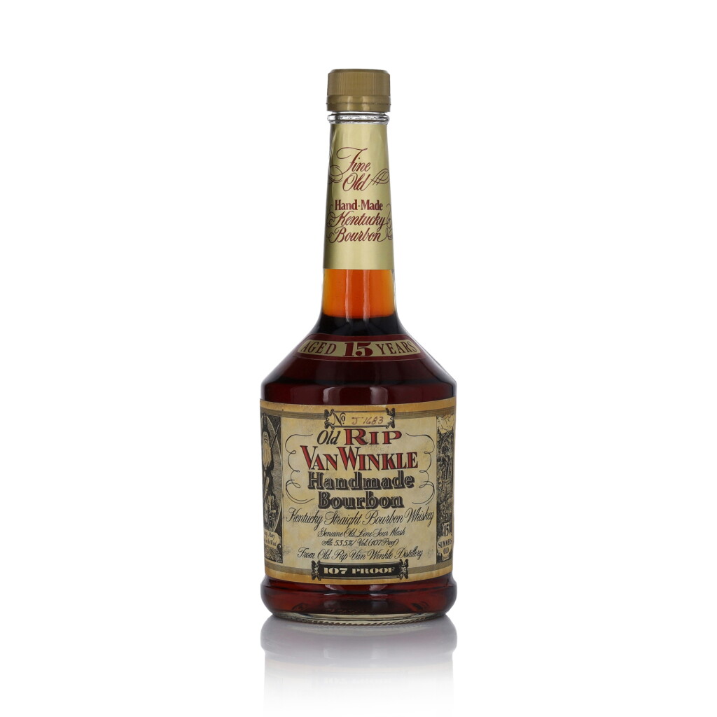 View full screen - View 1 of Lot 555. Old Rip Van Winkle 15 Year Old 107 proof NV (1 BT 75cl).