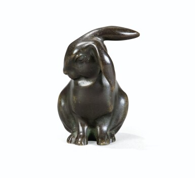 View full screen - View 1 of Lot 96. EDOUARD MARCEL SANDOZ | LAPIN ASSIS, 1919-1921.