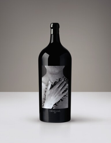 View full screen - View 1 of Lot 1. 1 SALMANAZAR (9L) ORNELLAIA, VENDEMMIA D’ARTISTA, 'LA TENSIONE' BY SHIRIN NESHAT, 2016 WITH VISIT, STAY & DINNER AT ORNELLAIA FOR 6.