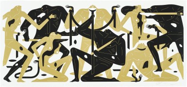 View full screen - View 1 of Lot 1048. CLEON PETERSON 克里昂·彼得森 | STARE INTO THE SUN (WHITE/GOLD) 凝視太陽(白/金).