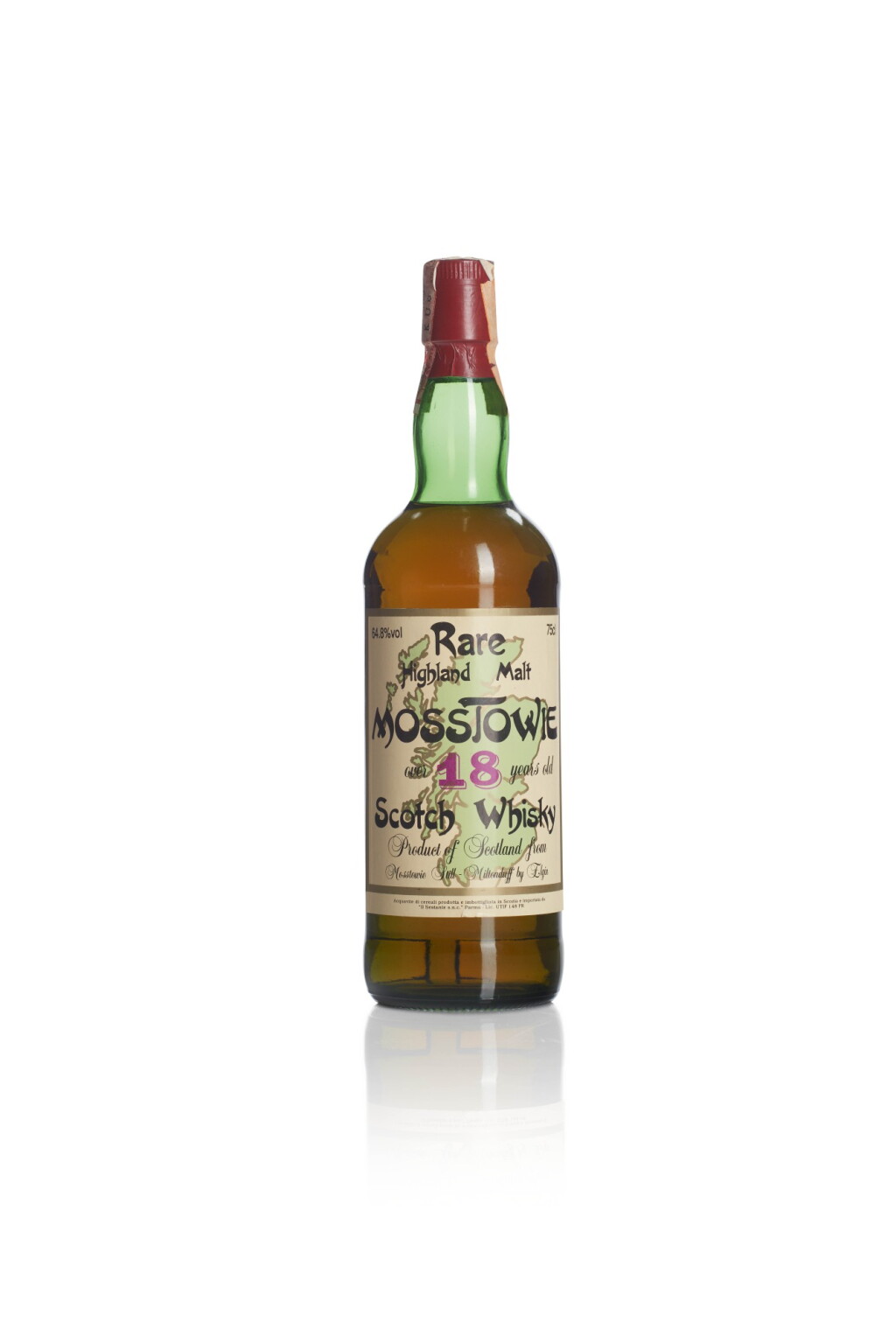 View full screen - View 1 of Lot 102. Mosstowie Sestante 18 Year Old 64.8 abv NV .