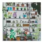 JONAS WOOD 喬納斯・伍德 | LARGE SHELF STILL LIFE 大架子上的靜物