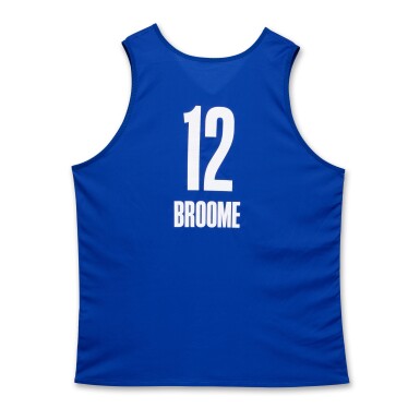 View full screen - View 1 of Lot 219. Johni Broome 2025 NBA Draft Combine Worn Jersey.