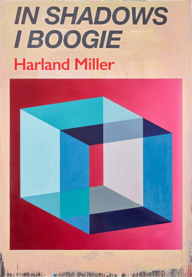 View full screen - View 1 of Lot 840. Harland Miller 哈蘭 · 米勒 | In Shadows I Boogie 我在影子中跳舞.