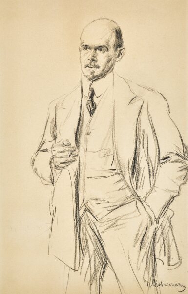 View full screen - View 1 of Lot 191. Portrait of Walther Rathenau.