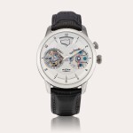 Tourbillon Volant Reveil "Imperial Gong", Reference 300311.066 | A limited edition white gold tourbillon wristwatch with alarm, Circa 2008 | TOURBILLON VOLANT REVEIL “IMPERIAL GONG” 型號300311.066 限量版白金陀飛輪腕錶,備鬧鈴裝置,約2008年製