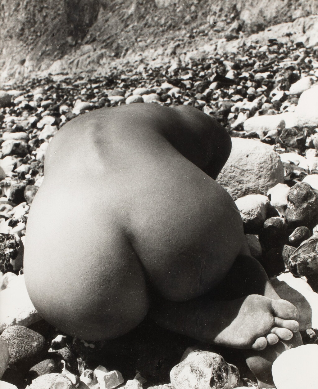 View full screen - View 1 of Lot 31. BILL BRANDT | NUDE & STONES (EAST SUSSEX), 1978.