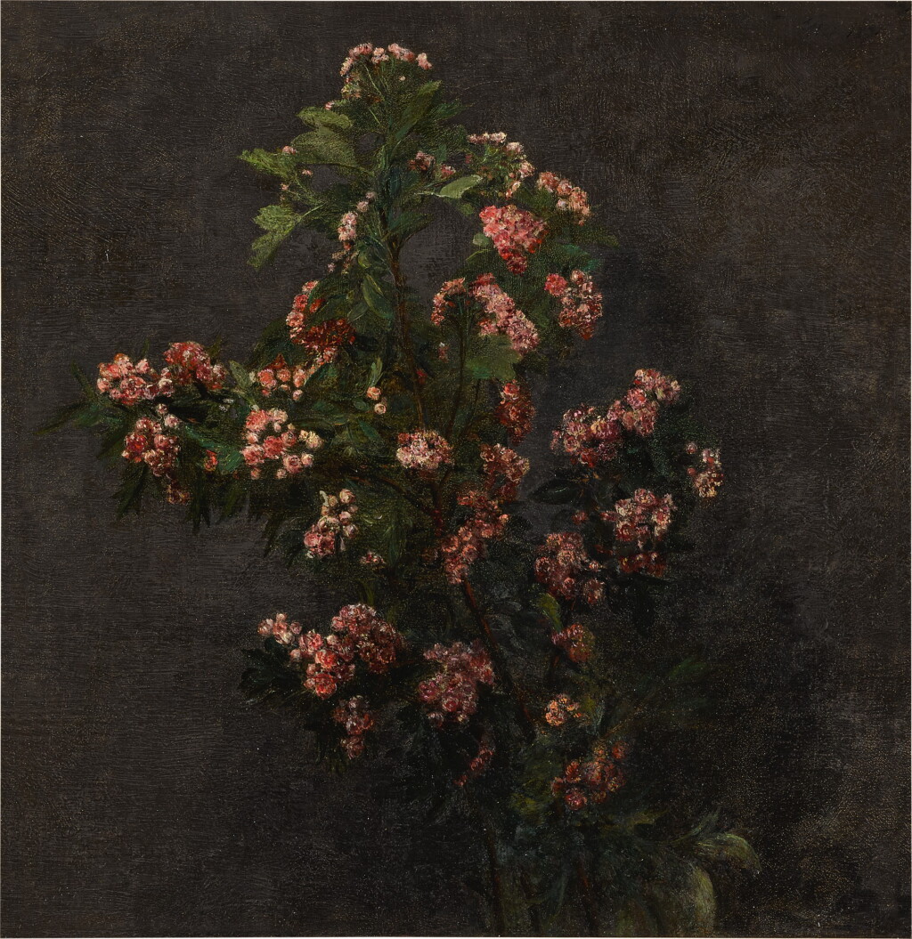 View full screen - View 1 of Lot 23. Aubépines roses.