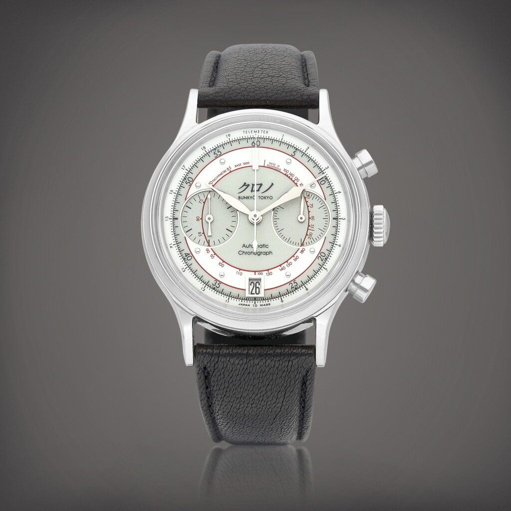 Voir en plein écran - Voir 1 du lot 818. Chronograph II White | A stainless steel chronograph wristwatch with date, Circa 2022 | Chronograph II White | 精鋼計時腕錶,備日期顯示,約2022年製.