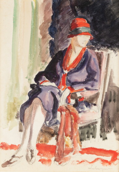 View full screen - View 1 of Lot 95. Femme assise.