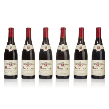View full screen - View 1 of Lot 223. Hermitage 2006 Jean-Louis Chave (6 BT).
