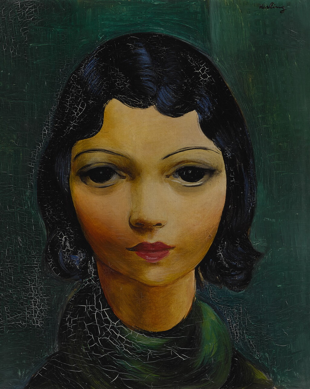 View full screen - View 1 of Lot 33. Tête de jeune femme.