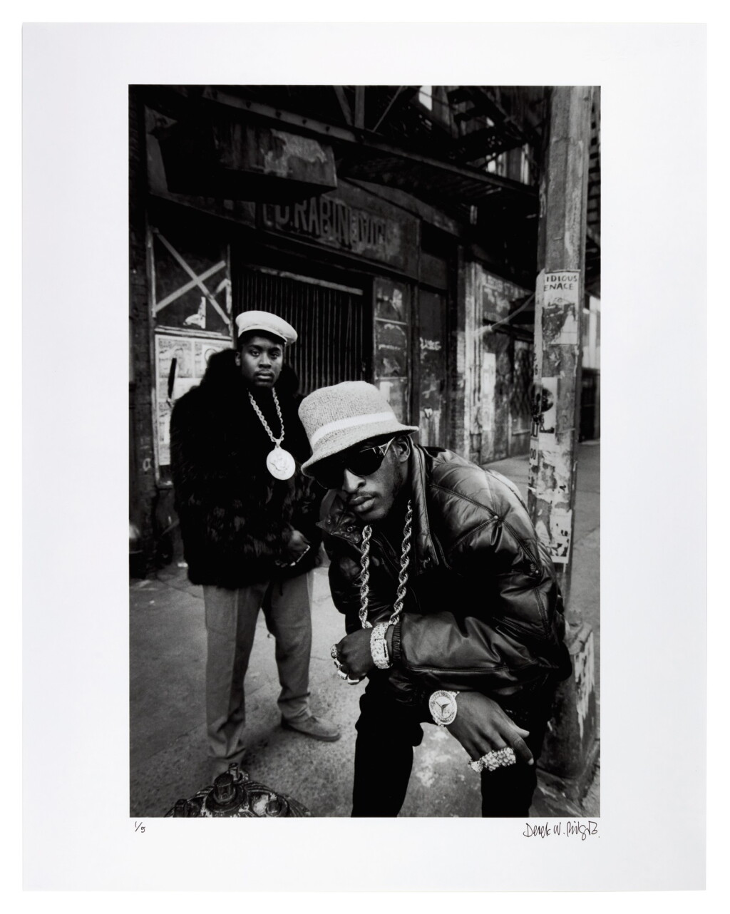 View full screen - View 1 of Lot 64. DEREK RIDGERS | ERIC B AND RAKIM, NYC, 1988.