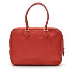 Rose Pivoine Plume 32cm in Swift Leather with Palladium Hardware, 2015