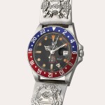 GMT-Master 'Desert Eagle', Reference 1675 | A stainless steel dual time zone wristwatch with date and UAE Quraysh Hawk dial | Circa 1979