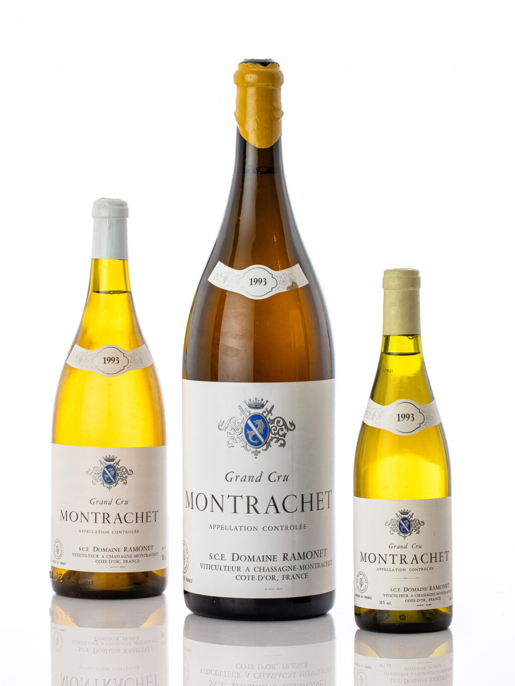 View full screen - View 1 of Lot 6340. Montrachet 1993 Domaine Ramonet (1 JM30).