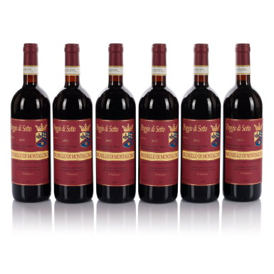 View full screen - View 1 of Lot 825. Brunello di Montalcino, Riserva 2006 Poggio di Sotto (10 BT).