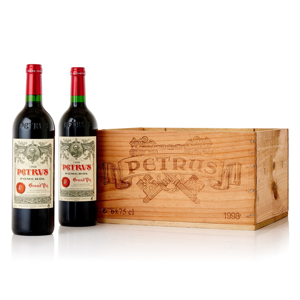 View full screen - View 1 of Lot 1238. Petrus 1998 (6 BT).