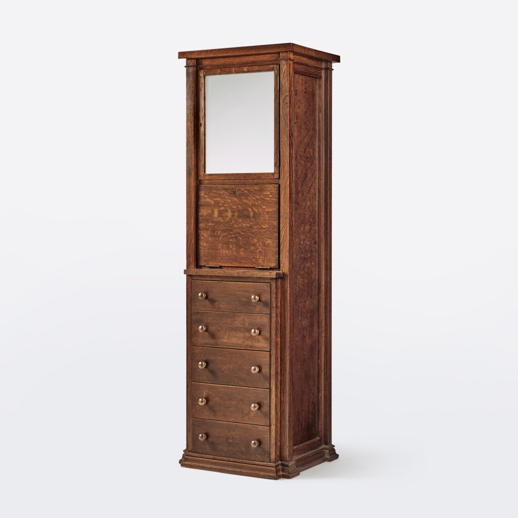 View full screen - View 1 of Lot 34. Drop Front Secretary from the Master Bedroom of the Francis W. Little House, Peoria, Illinois.