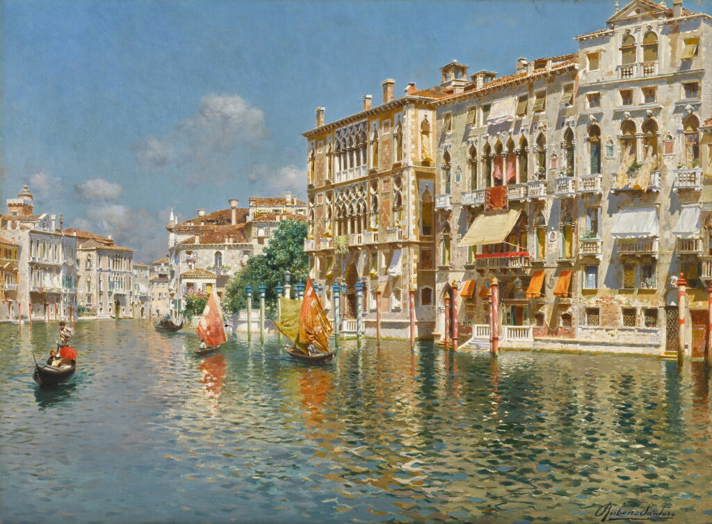 View full screen - View 1 of Lot 127. The Grand Canal, Venice.