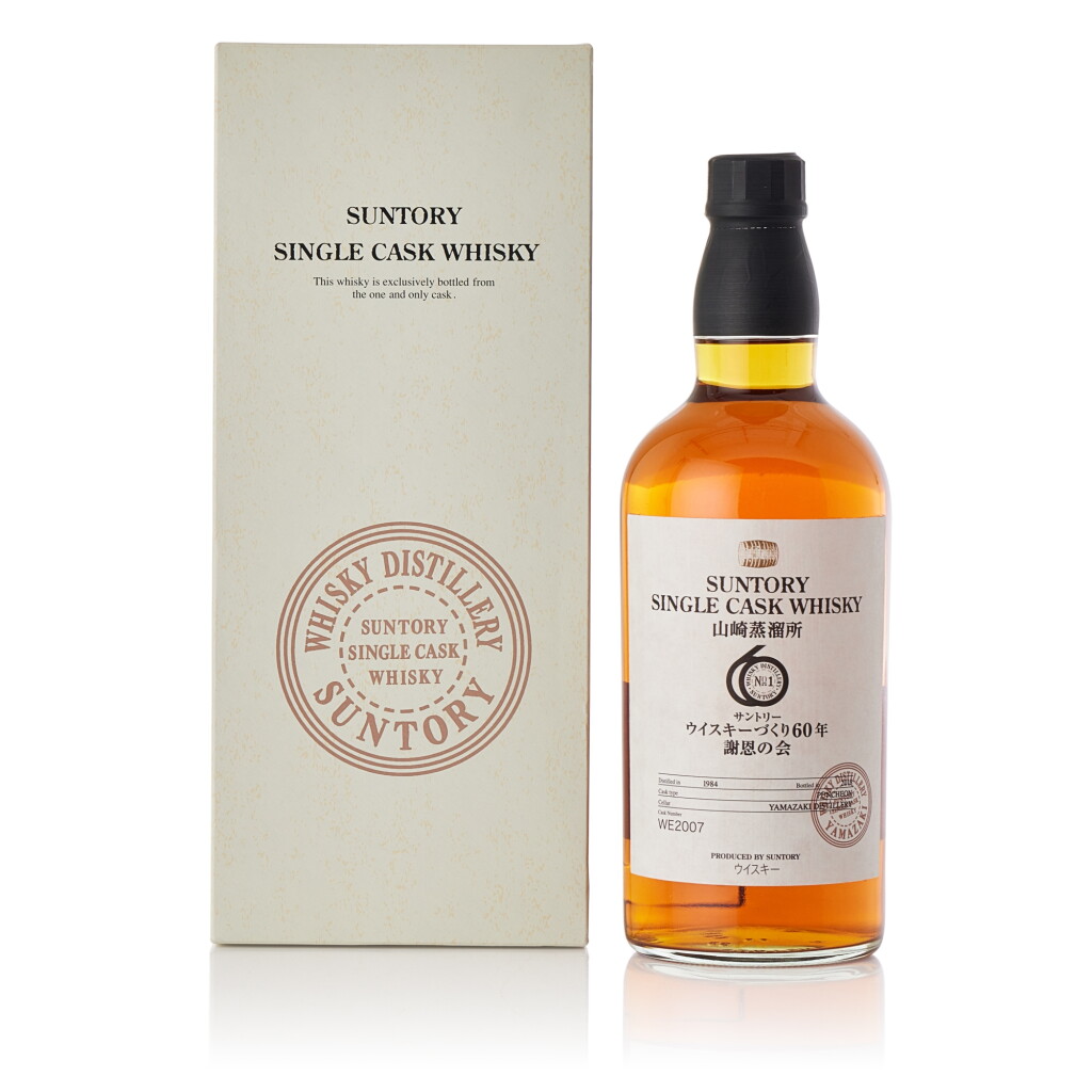 View full screen - View 1 of Lot 9321. 山崎 The Yamazaki 34 Year Old Single Cask #WE2007 57.0 abv 1984 (1 BT70).