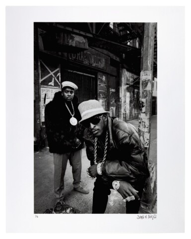 View full screen - View 1 of Lot 64. DEREK RIDGERS | ERIC B AND RAKIM, NYC, 1988.