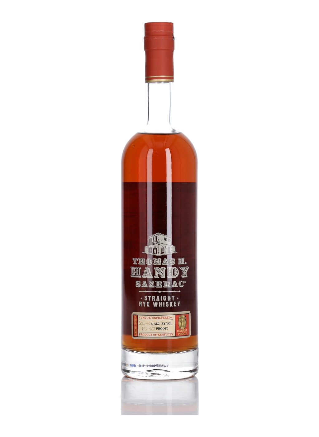 View full screen - View 1 of Lot 292. Thomas H. Handy Rye 2023 Release 124.9 Proof 2017 (1 Bottle 75cl).