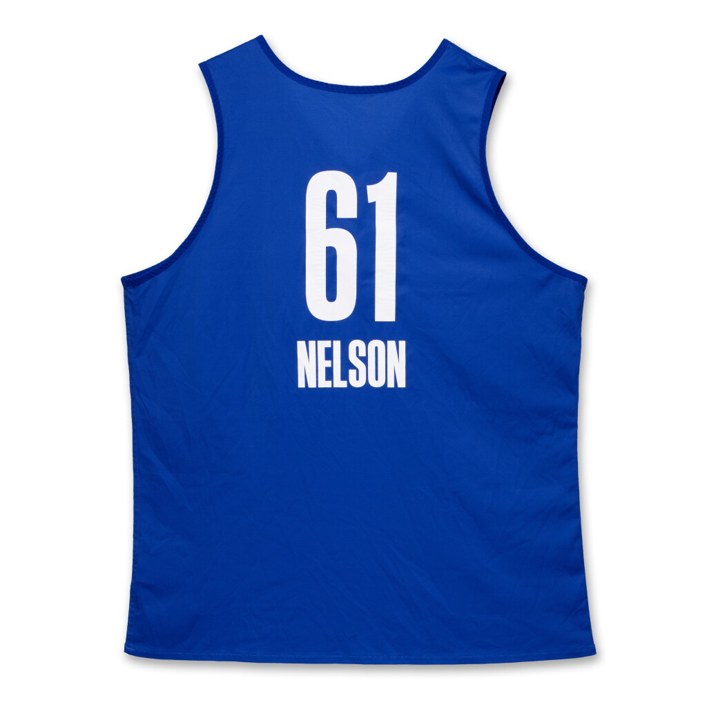 View full screen - View 1 of Lot 196. Grant Nelson 2025 NBA Draft Combine Issued Jersey | Probable Wear.