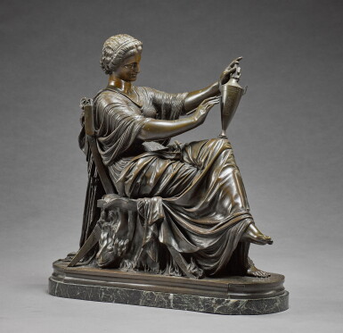 View full screen - View 1 of Lot 27. L'Art Étrusque (Allegory of Etruscan Art).