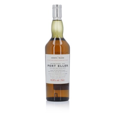 View full screen - View 1 of Lot 386. Port Ellen 7th Annual Release 28 Year Old 53.8 abv 1979 (1 Bottle 70cl).