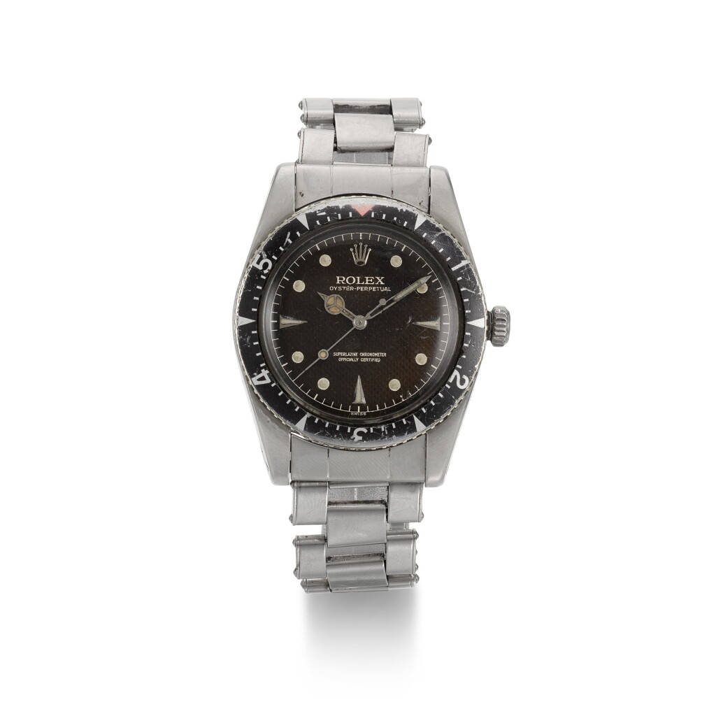 View full screen - View 1 of Lot 365. ROLEX | MILGAUSS REF 6541, RARE STAINLESS STEEL AUTOMATIC ANTI MAGNETIC WRISTWATCH WITH BRACELET, CIRCA 1959.