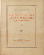 Un coup de dés jamais n'abolira le hasard. 1914. Un des 90 exemplaires sur Arches.