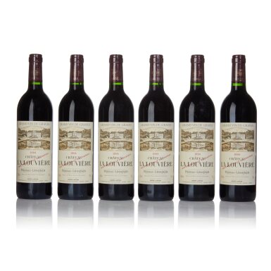 View full screen - View 1 of Lot 285. Château La Louvière 1994 (12 BT).