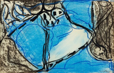 View full screen - View 1 of Lot 569. JEAN-PAUL RIOPELLE | VALLÉE DE LA ROCHE BLANCHE.