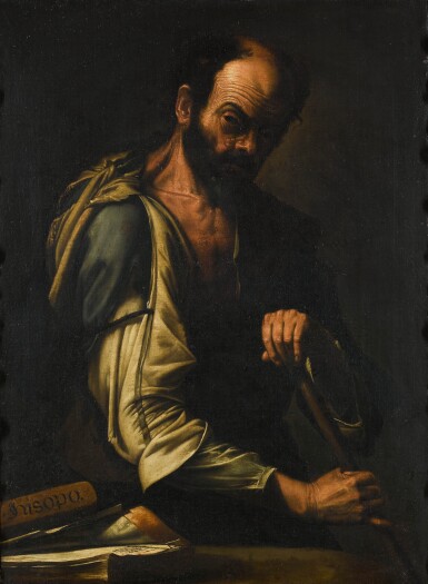View full screen - View 1 of Lot 86. FOLLOWER OF JUSEPE DE RIBERA | AESOP.