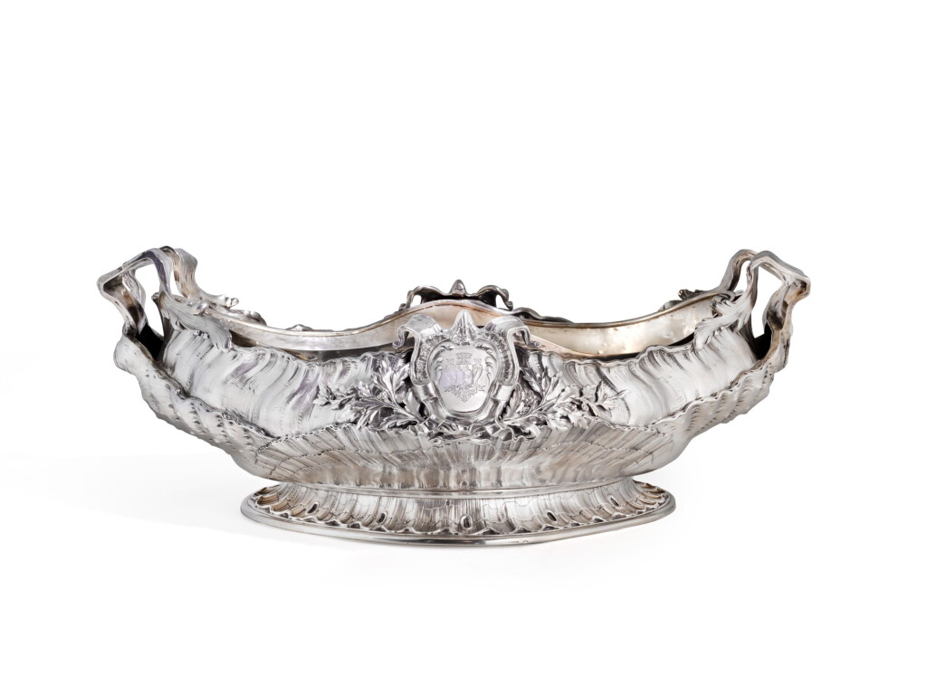 View full screen - View 1 of Lot 138. A FRENCH SILVER JARDINIÈRE, A. AUCOC, PARIS, CIRCA 1900.